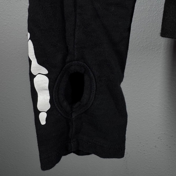 Medium Sweet Love Cotton Lightweight Full-Zip Hoodie – Skeleton Graphic Design - Picture 3 of 13